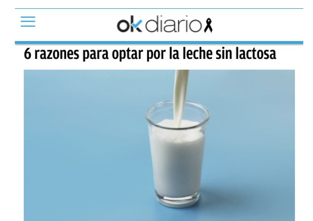 6 razones para optar por la leche sin lactosa